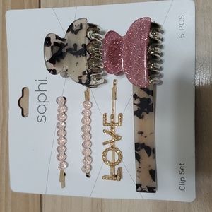 Sophi eye candy clip set women/ girls